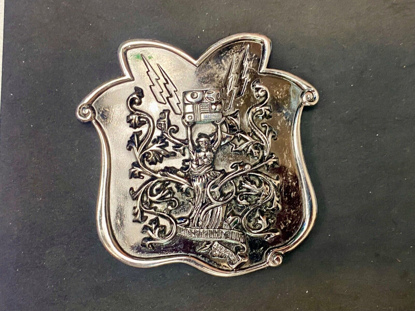 Unknown To Me, Gothic? Woman Lightning Bolts  Flower Shaped Belt Buckle