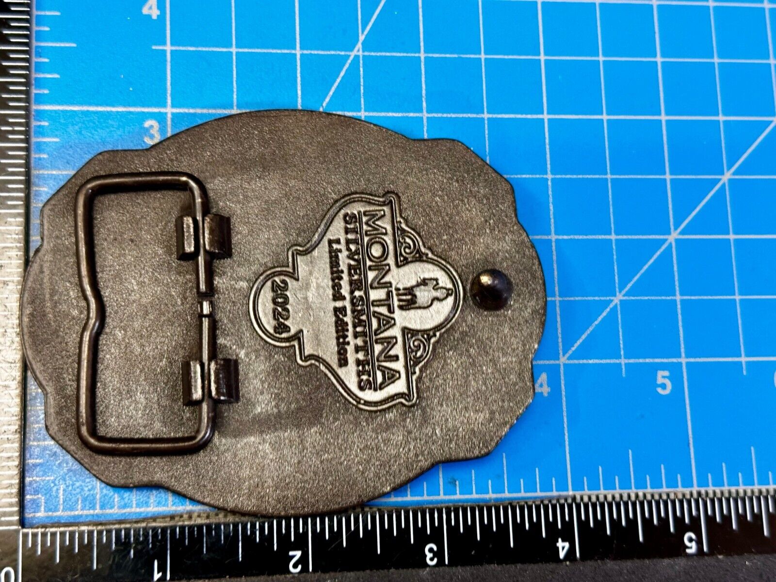 2024 Pendleton Whiskey Let'er Buck Rodeo Cowboy Montana Silversmiths Belt Buckle