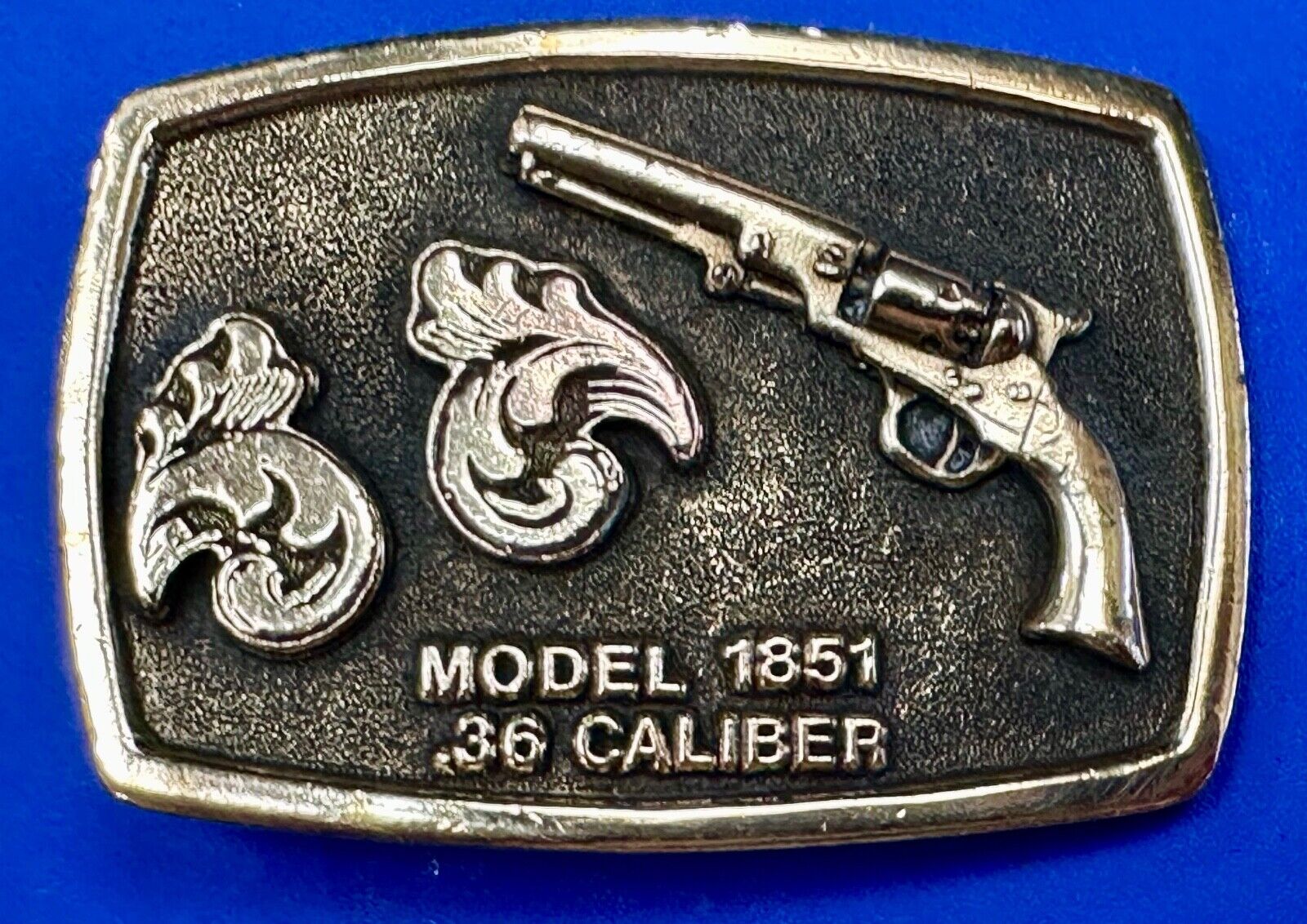 Vintage Gun Collectors Model 1851 .36 Caliber belt buckle by ADezy