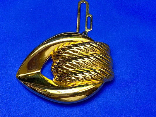 Vintage Day-Lor Signed Gold Tone Knot Theme Belt Buckle