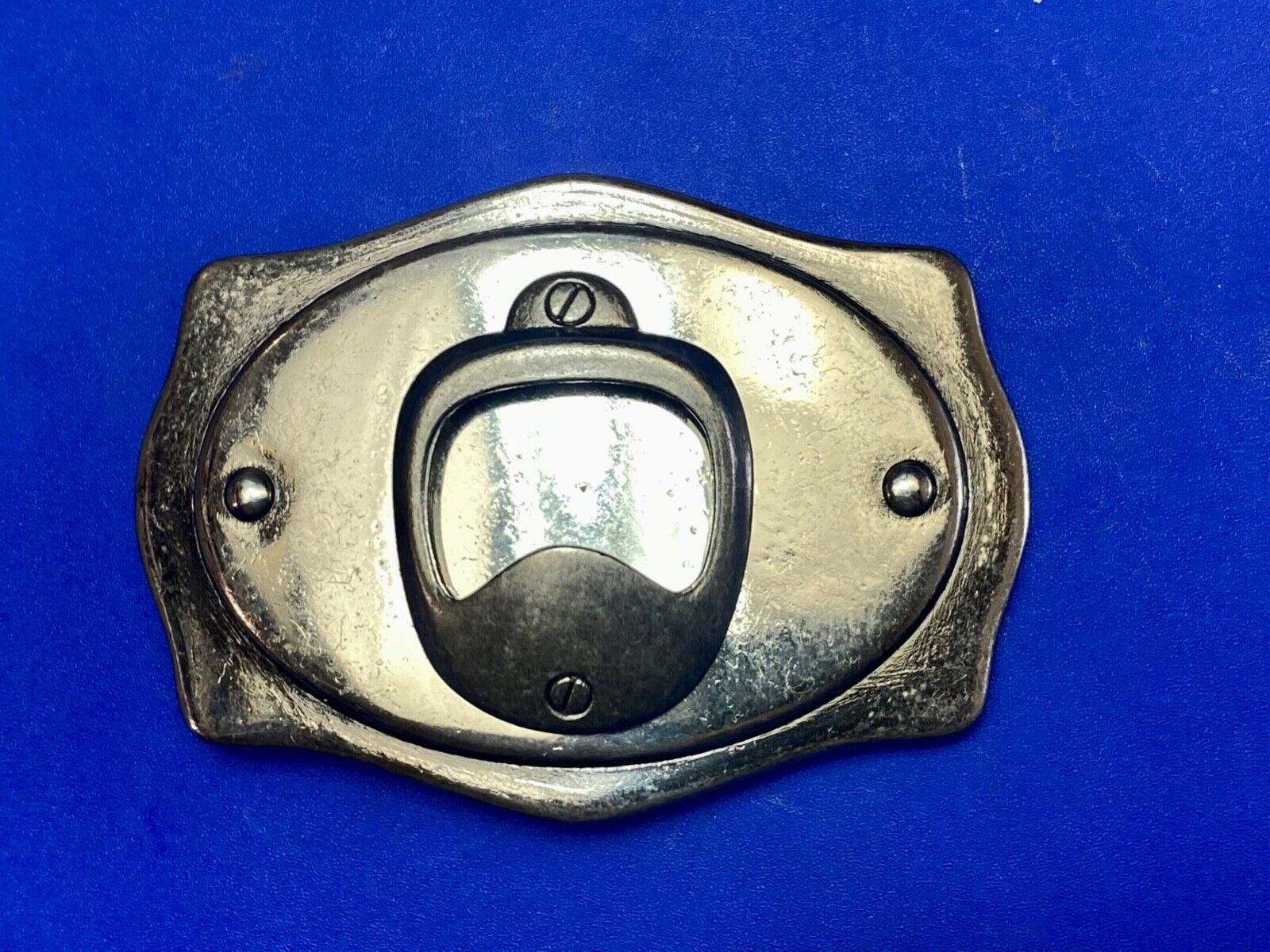 4" WIDE NOVELTY BELT BUCKLE AND BOTTLE OPONER -ULTIMATE BAR PICK UP LINE!