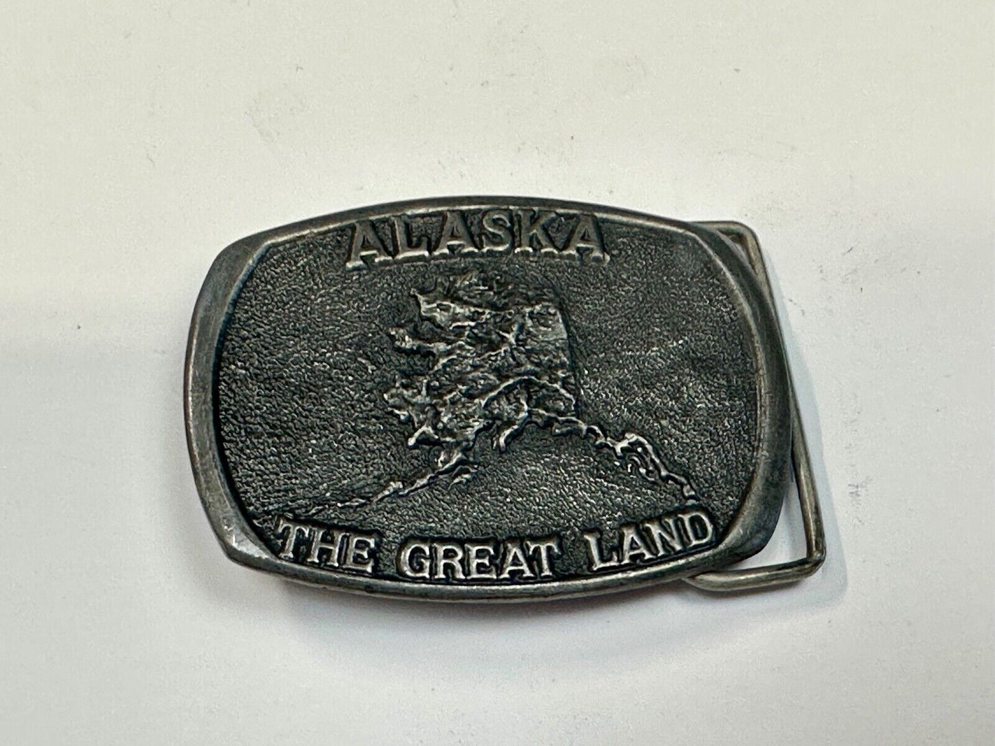Alaska, The Great Land - Commemorative AK Frontier Arts belt buckle