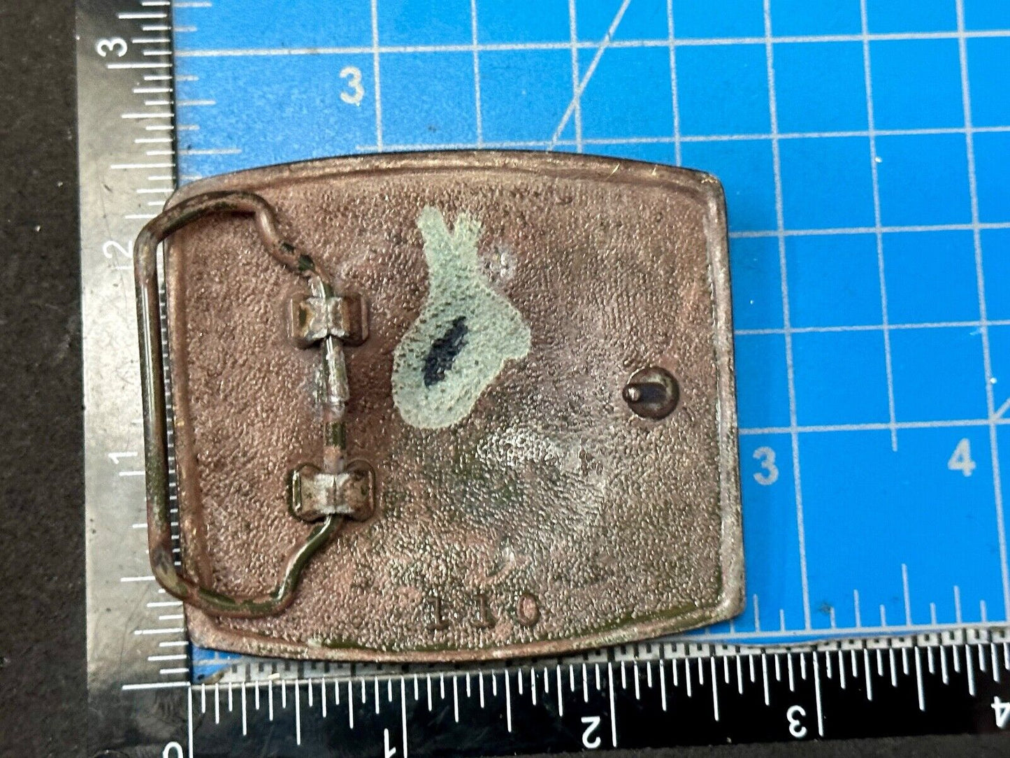 Artisan Raised Horse Lovers Bust Head Vintage Belt Buckle