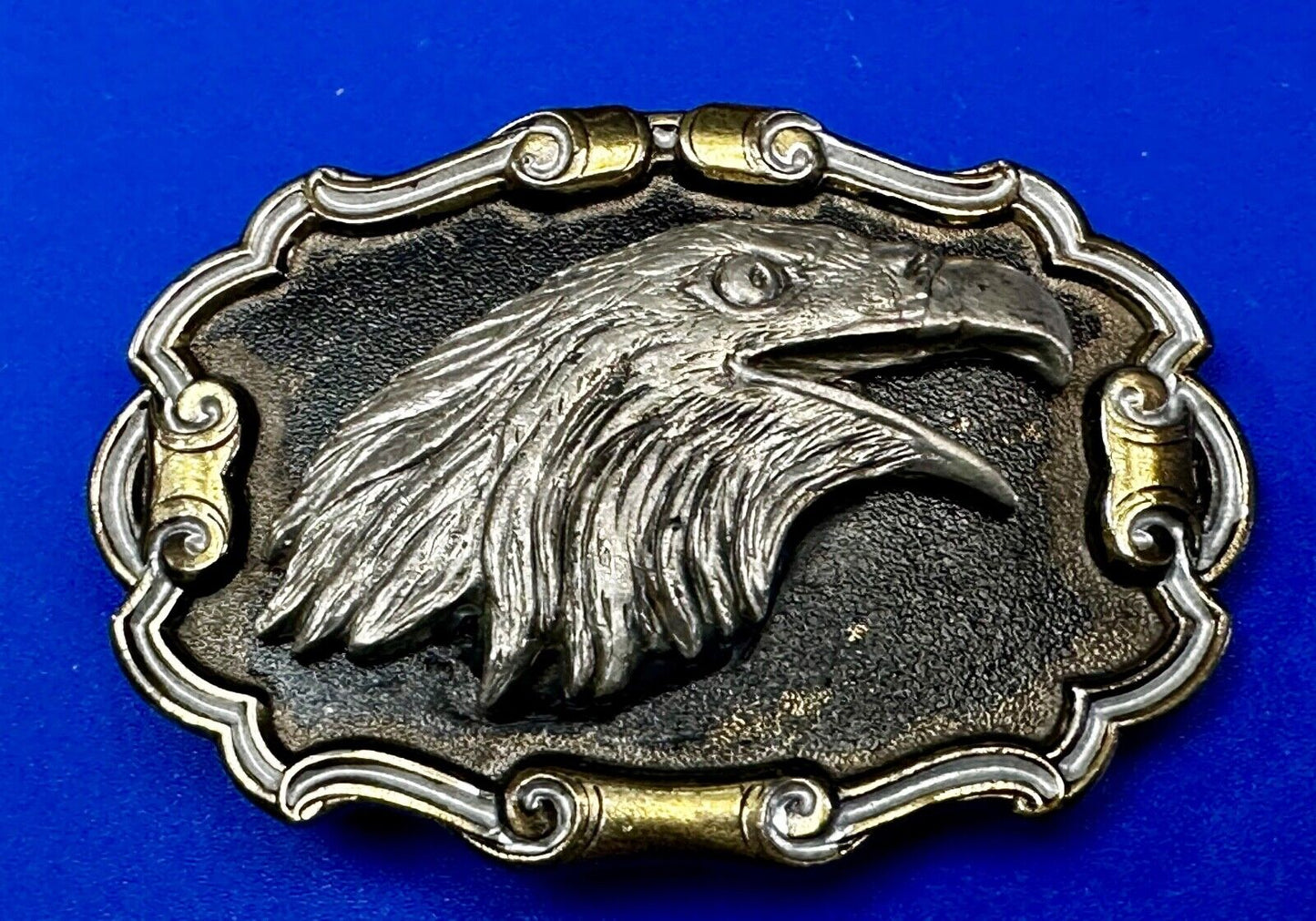 American Bald Eagle Head Belt Buckle by The Great American Buckle Co