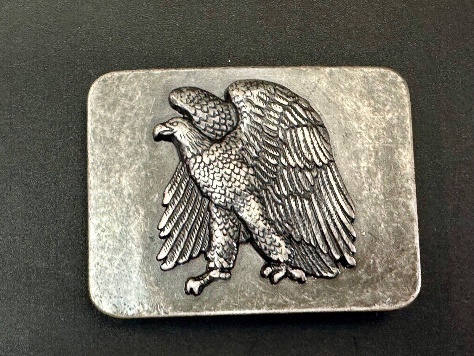 American Eagle - ready to fight! Patriotic USA belt buckle