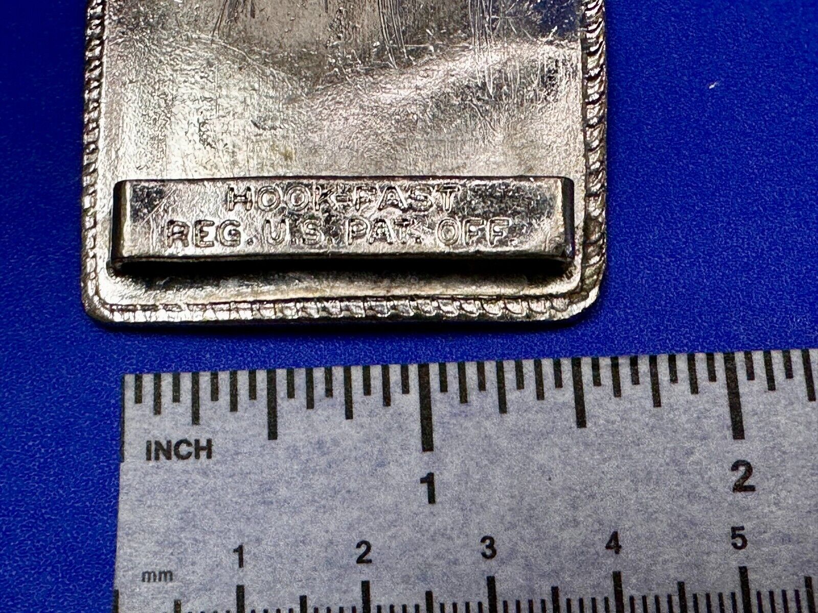 Vestavia Hills AL Department Fire Fighter Fireman Hook Fast Vintage Belt Buckle