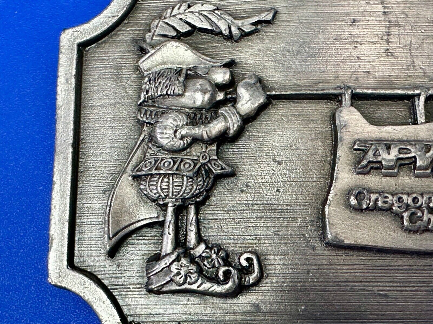 APWA Oregon chapter American Public Works Association Conference belt buckle
