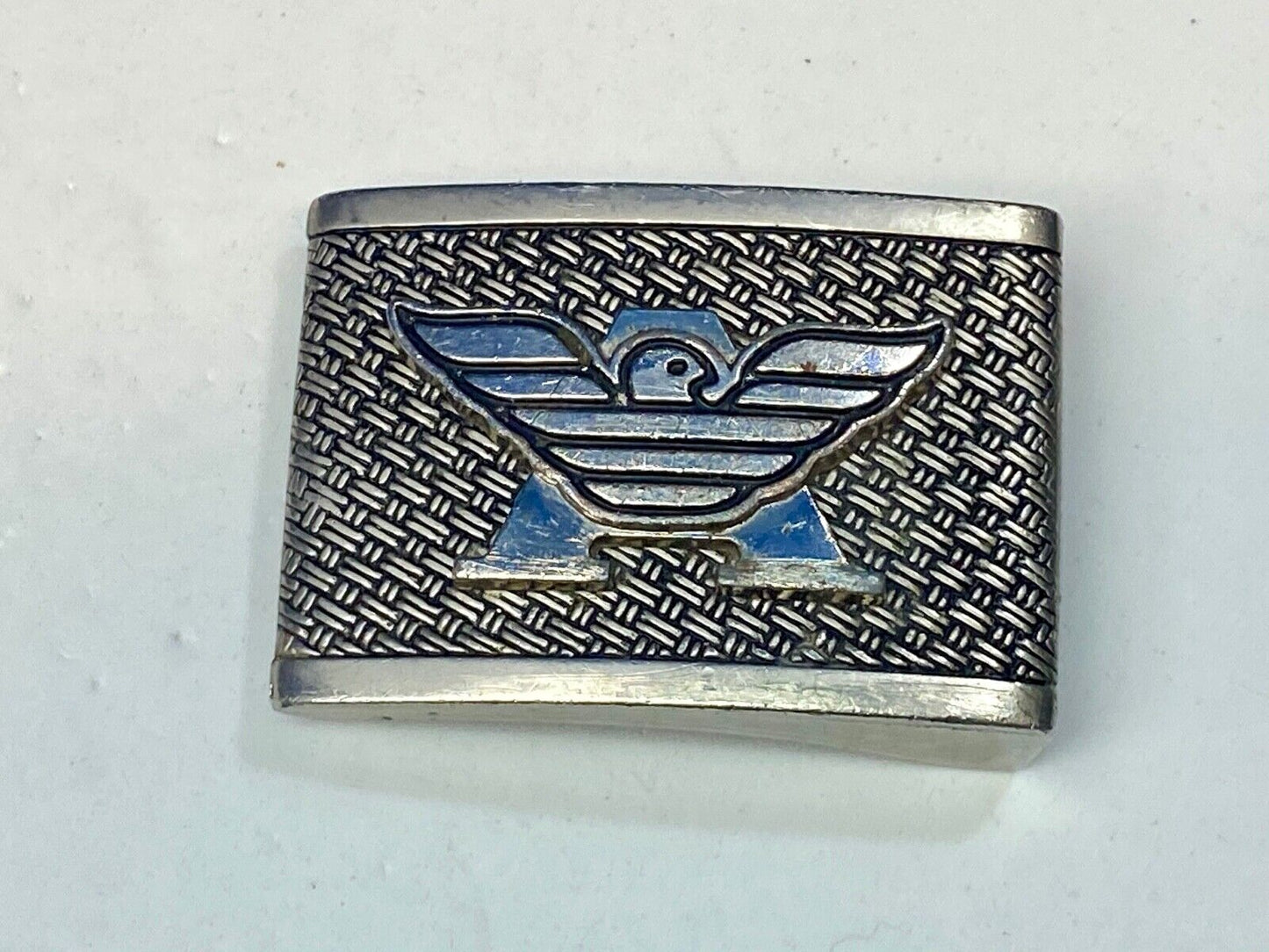 unknown to me    bird and letter A belt buckle 