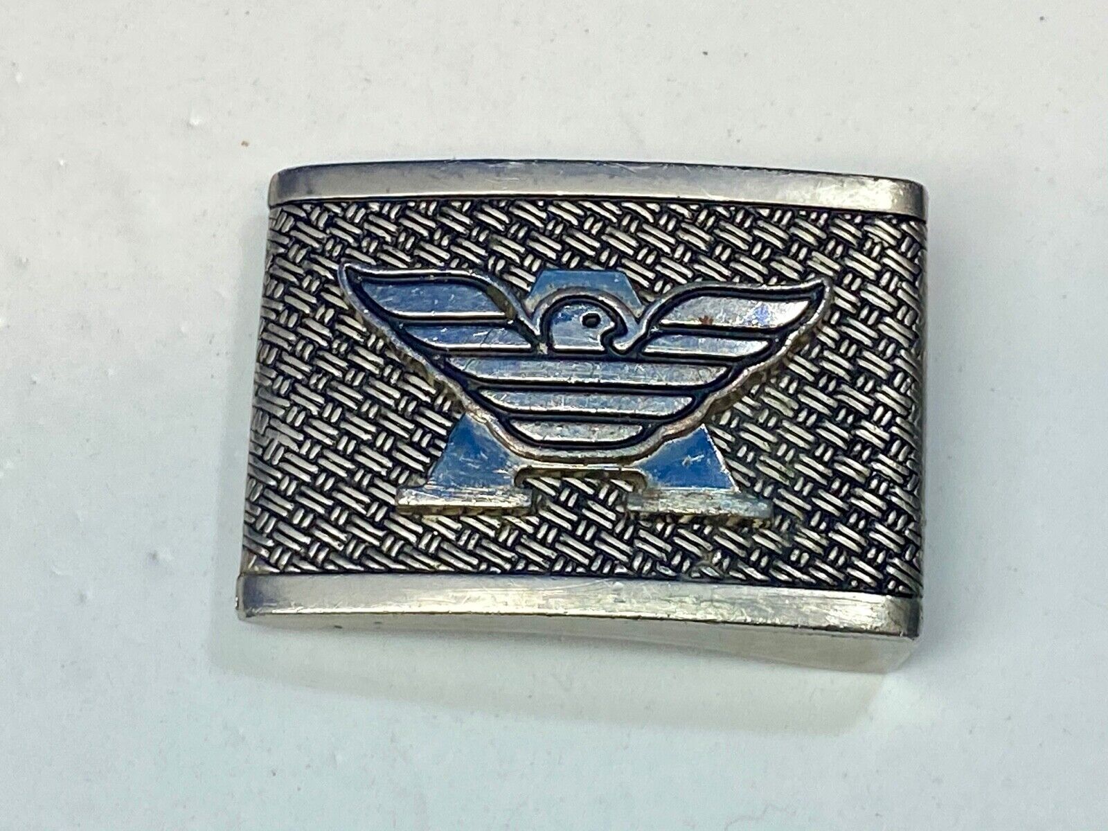 unknown to me    bird and letter A belt buckle 