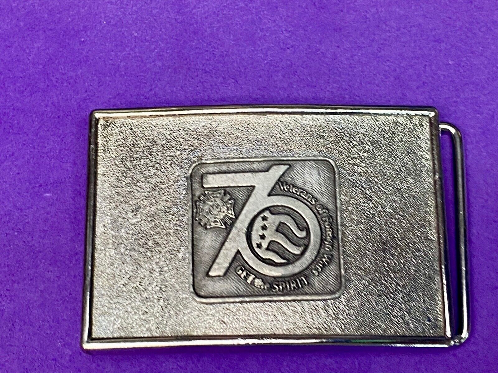 Veterans Of Foreign Wars - Get The Spirit Of 76 Belt Buckle 