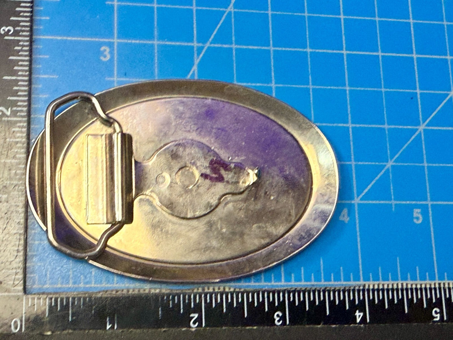 Veterans of Foreign Wars of United States Life Member Commemorative Belt Buckle