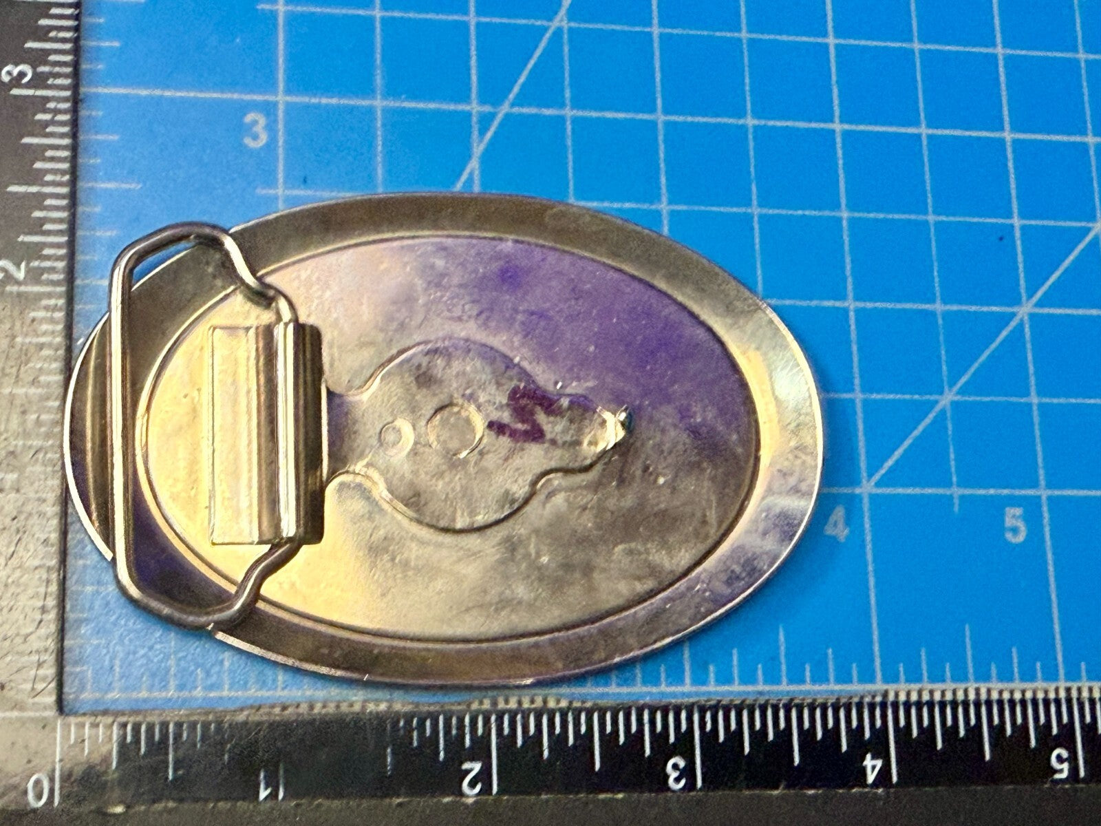 Veterans of Foreign Wars of United States Life Member Commemorative Belt Buckle