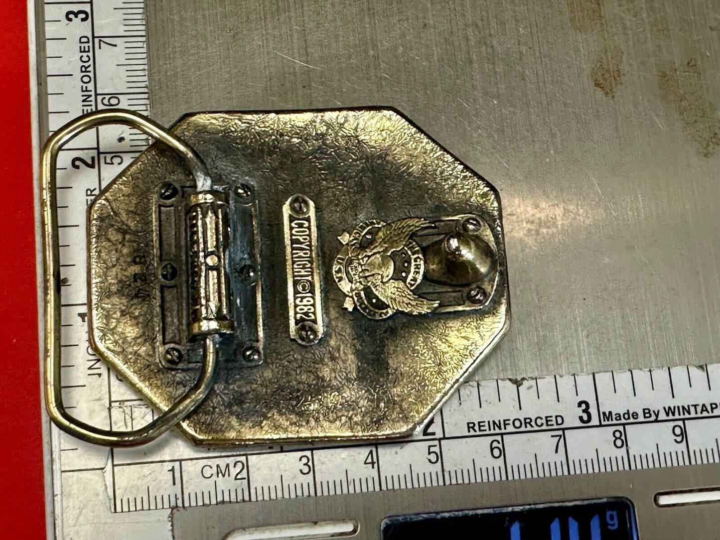 Vietnam Cross of Gallantry award 1962 - 1975 The Great American belt buckle Co