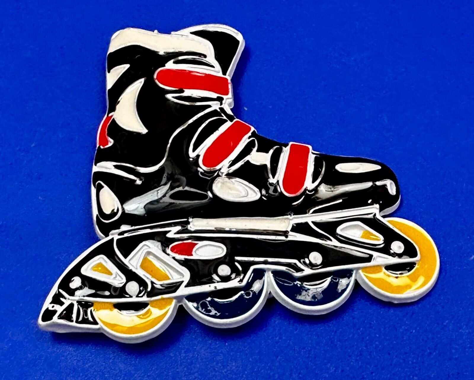 Unique Roller Skate Figural Skating Roller Derby Sports Cutout Belt Buckle