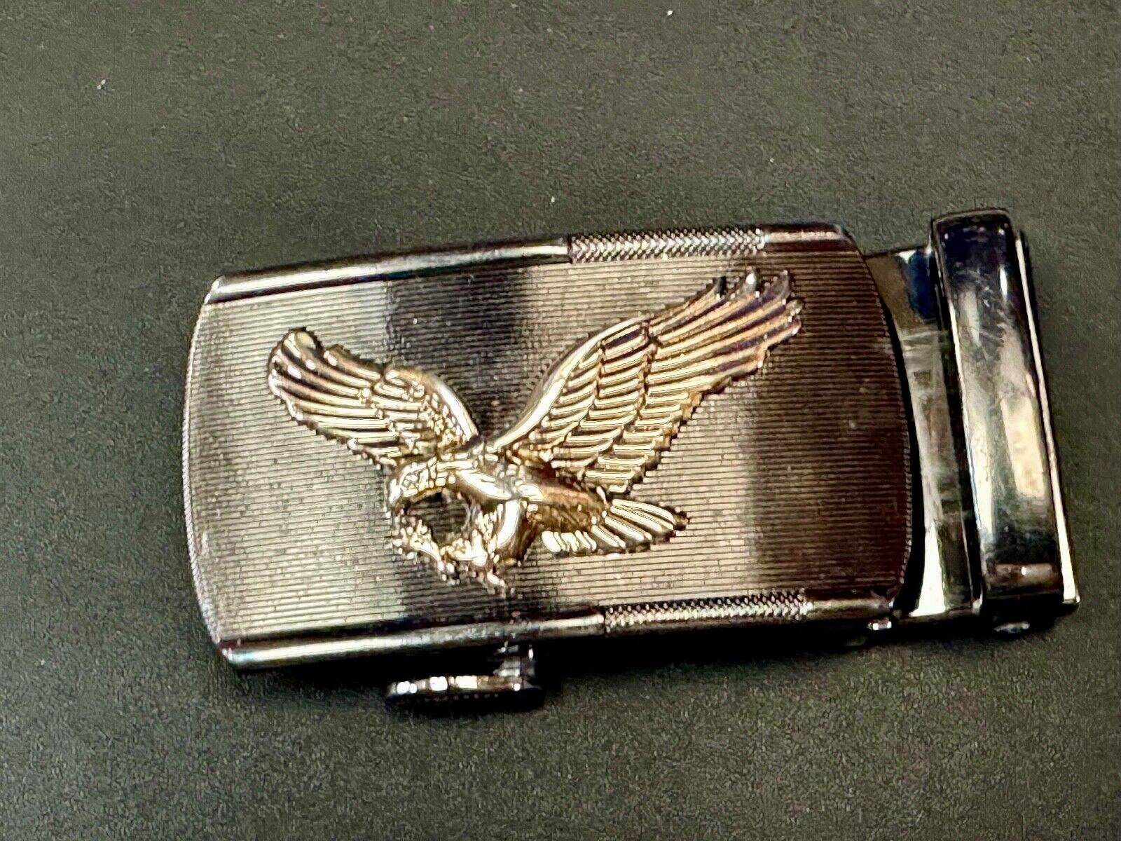 American Eagle - Replacement Racket style dress vintage belt buckle