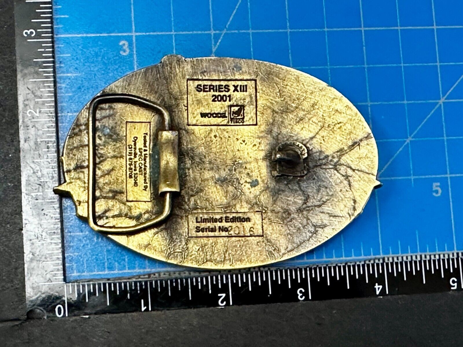 64 Years TISCO Tractor Implement Supply company NOS Belt Buckle by Speccast