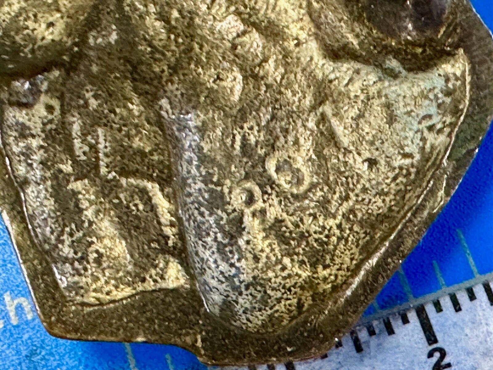 Two Horse Heads vintage solid brass cut out belt buckle - Taiwan Amazing Detail!
