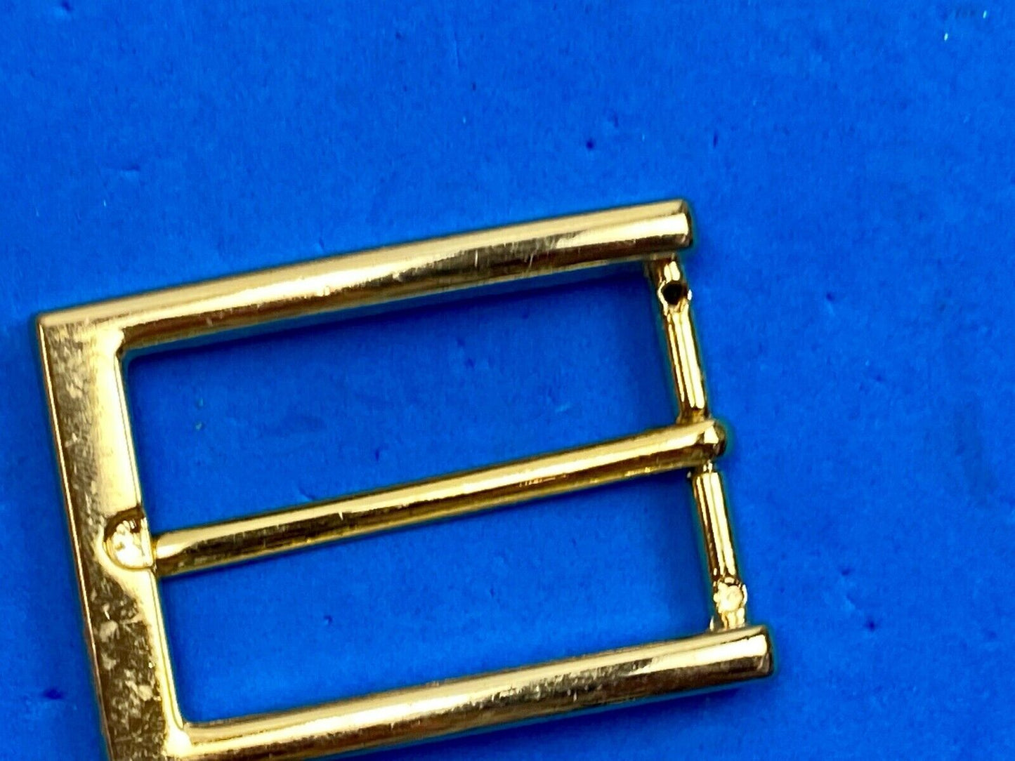 Vintage gold tone BE350 replacement belt buckle