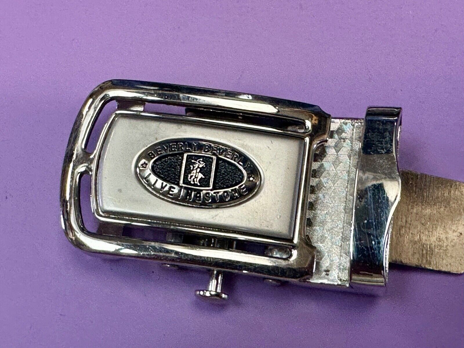 Beverly Liveingstone Vintage Ratchet Style Dress Replacement Belt Buckle