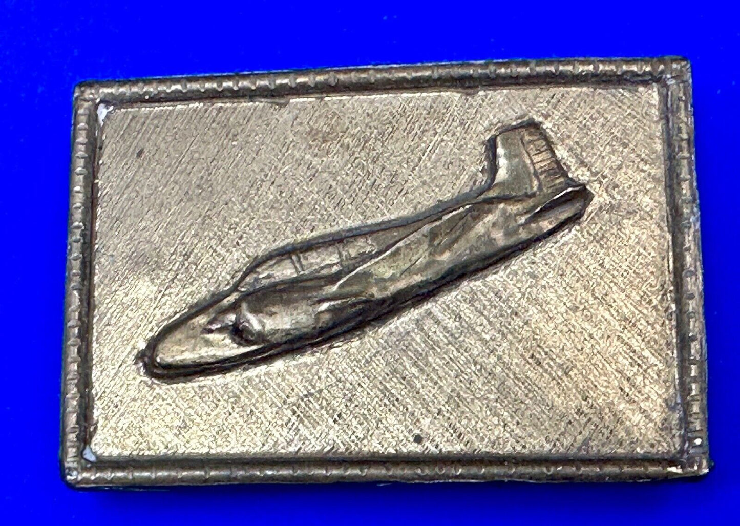 Airplane - Air Force WW2? Jet Pilots vintage belt buckle