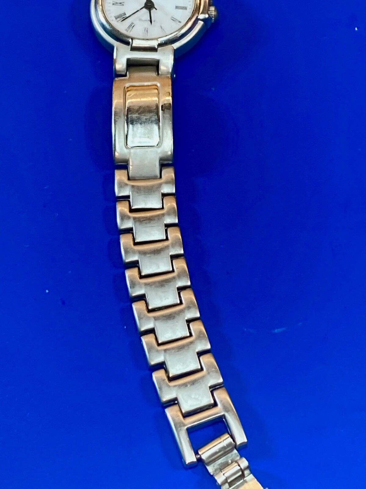 Triton Susse Silver  Tone  Quartz Women’s Ladies Watch  - New Battery Working!