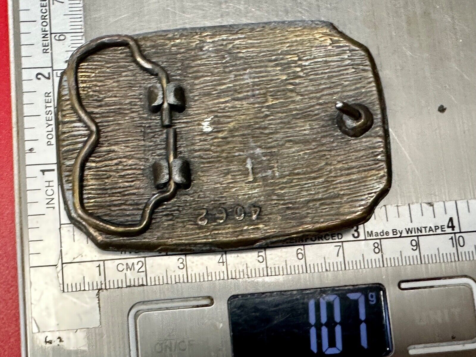 Beautiful American Eagle USA W/ stars sun rays vintage belt buckle