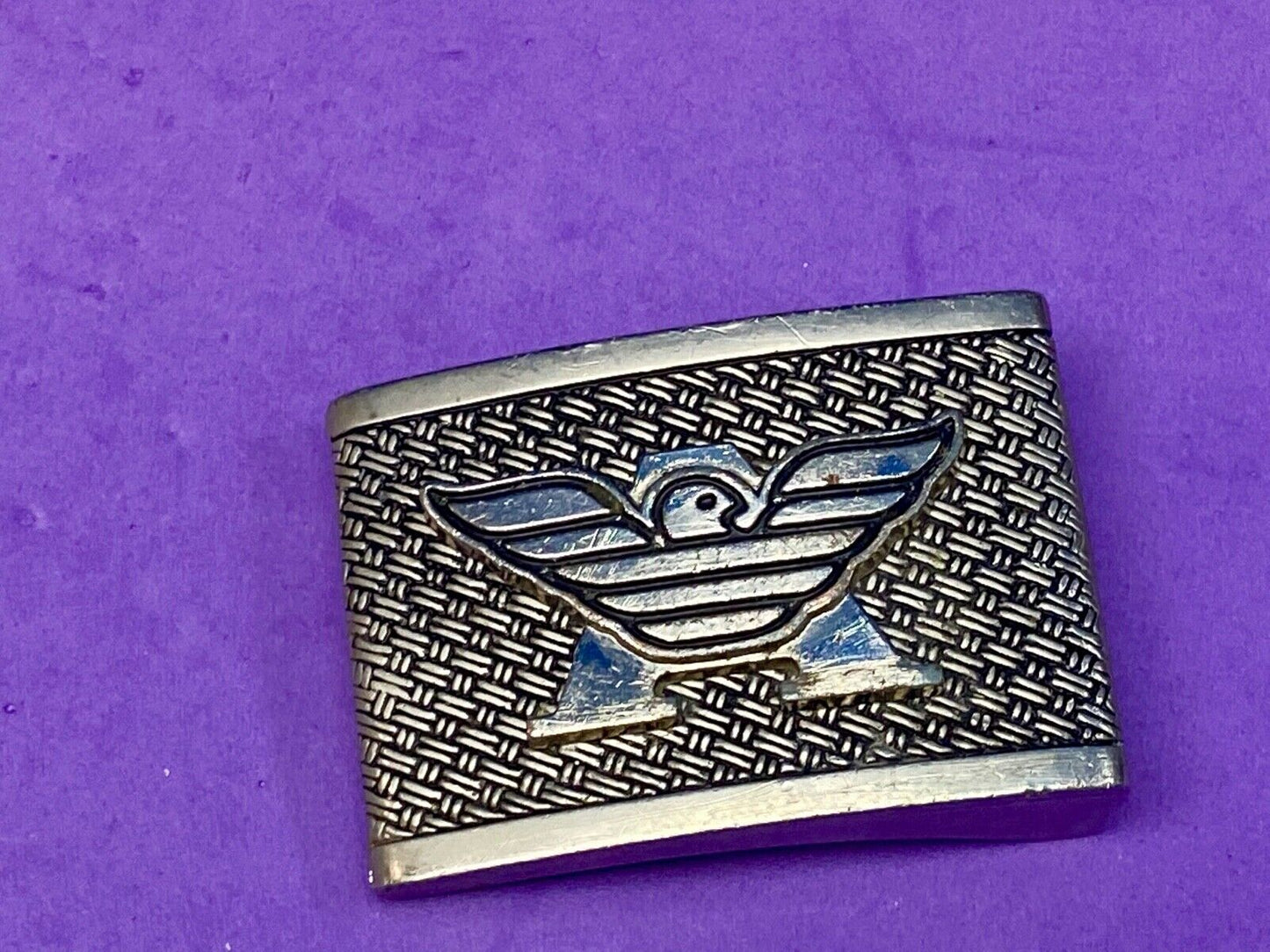 unknown to me    bird and letter A belt buckle 