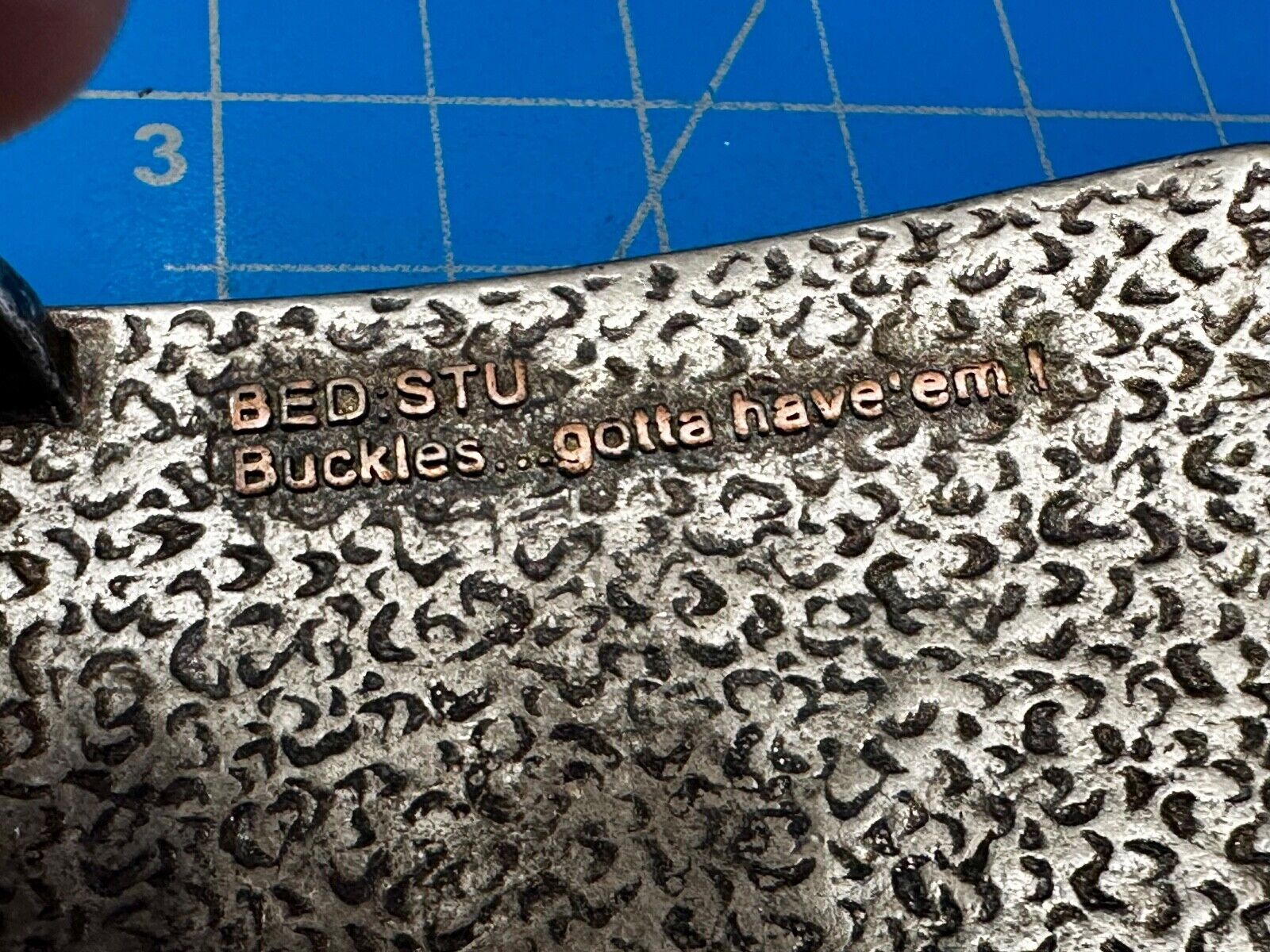 Texas Longhorn Vintage western Belt Buckle by BED STU Buckles  Gotta Have em.