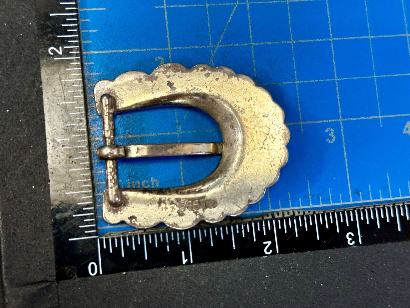 Unique Raised Dimensional Vintage Replacement Ornate Belt Buckle