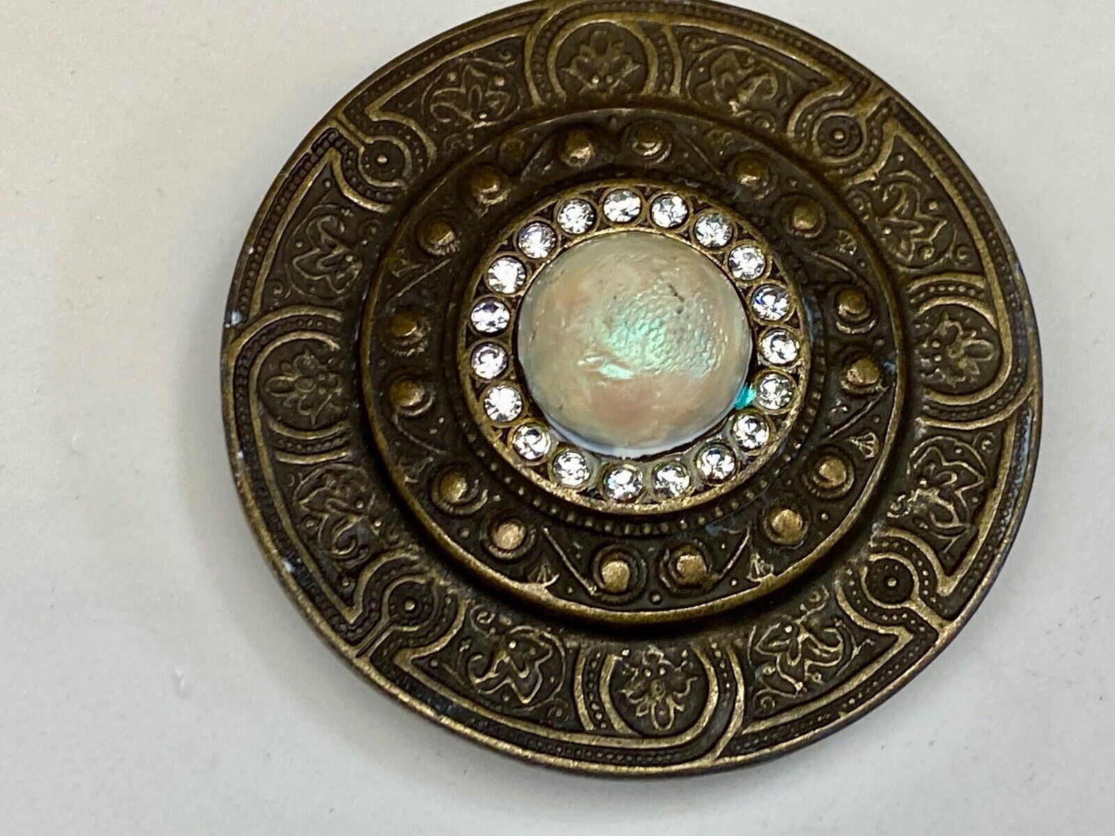 Very Rare!    VIntage RIBEL, Made in Italy belt buckle 