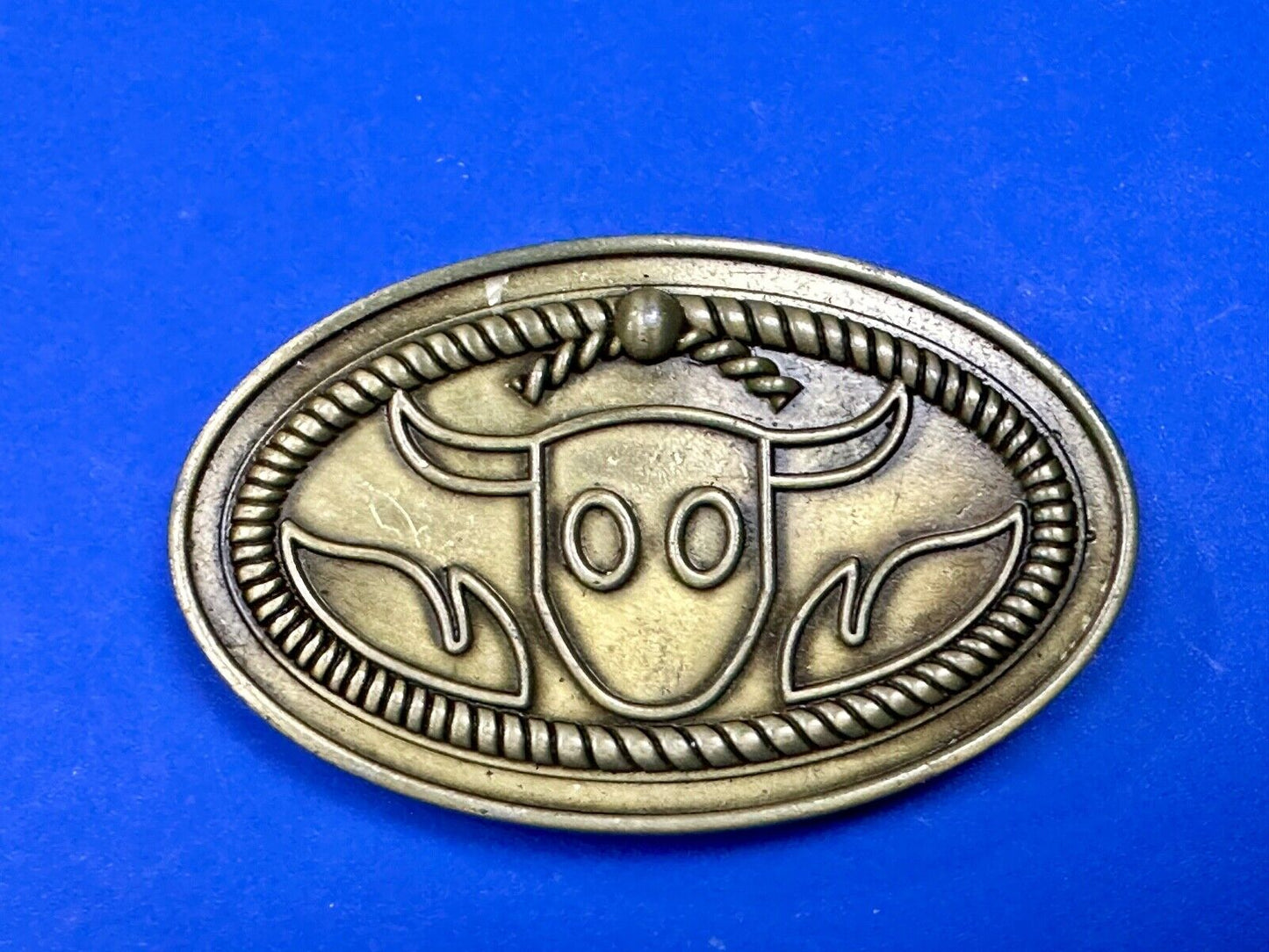 Abstract Western Texas longhorn Steer  rodeo cowboys CAR Saddle paper CLIP