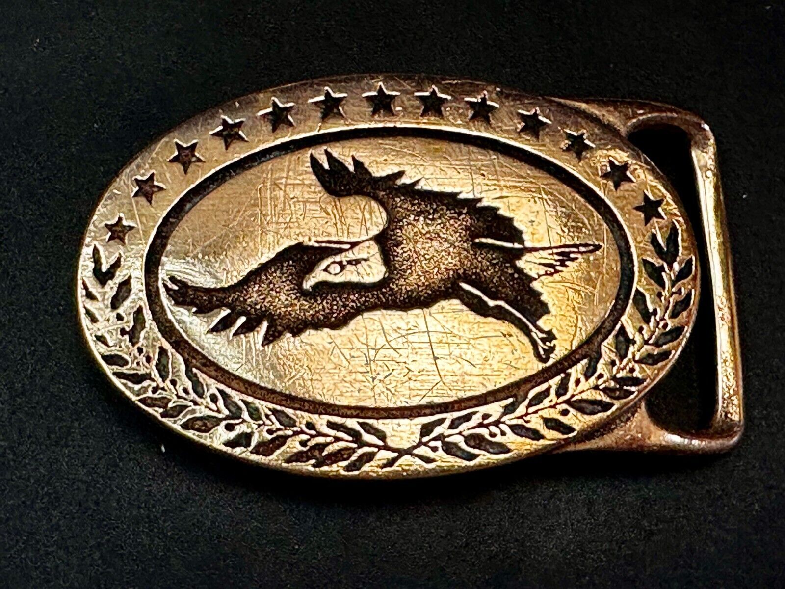 Tech Ether Guild The Eagle - Patriotic Vintage USA America Belt Buckle