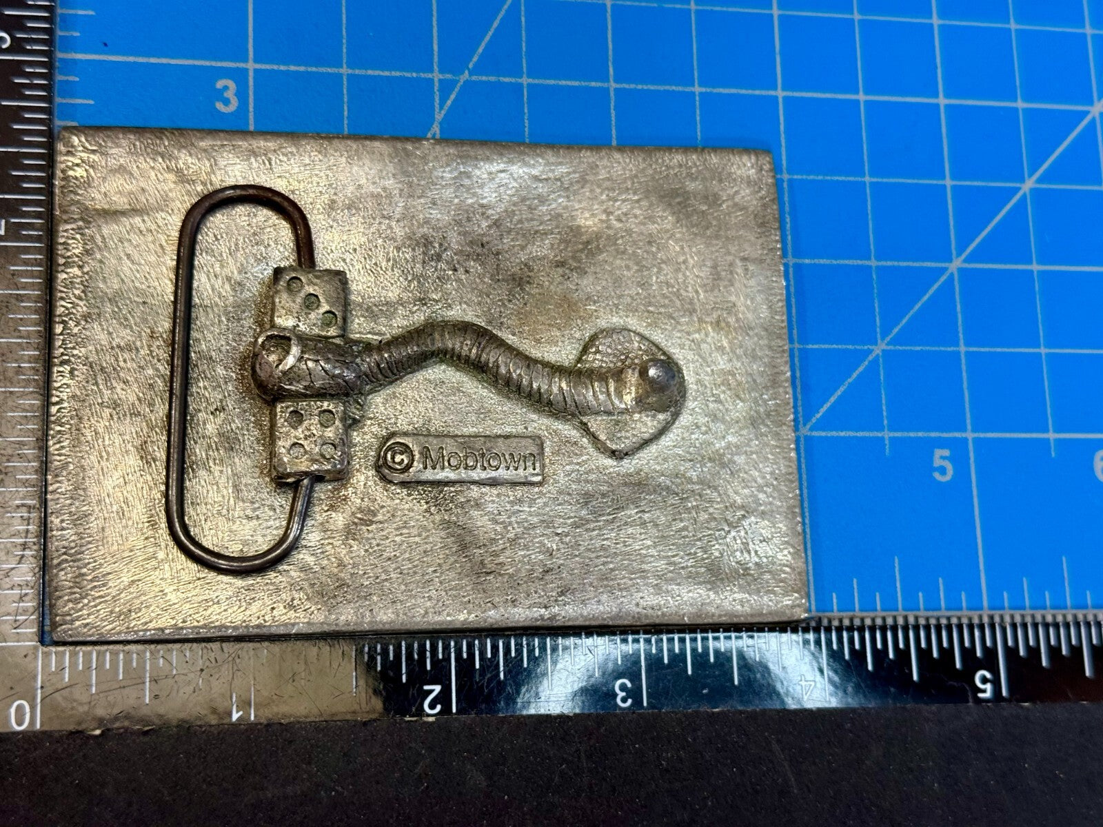 United Kingdom Union Jack UK British Britain Flag Vintage Mobtown Belt Buckle