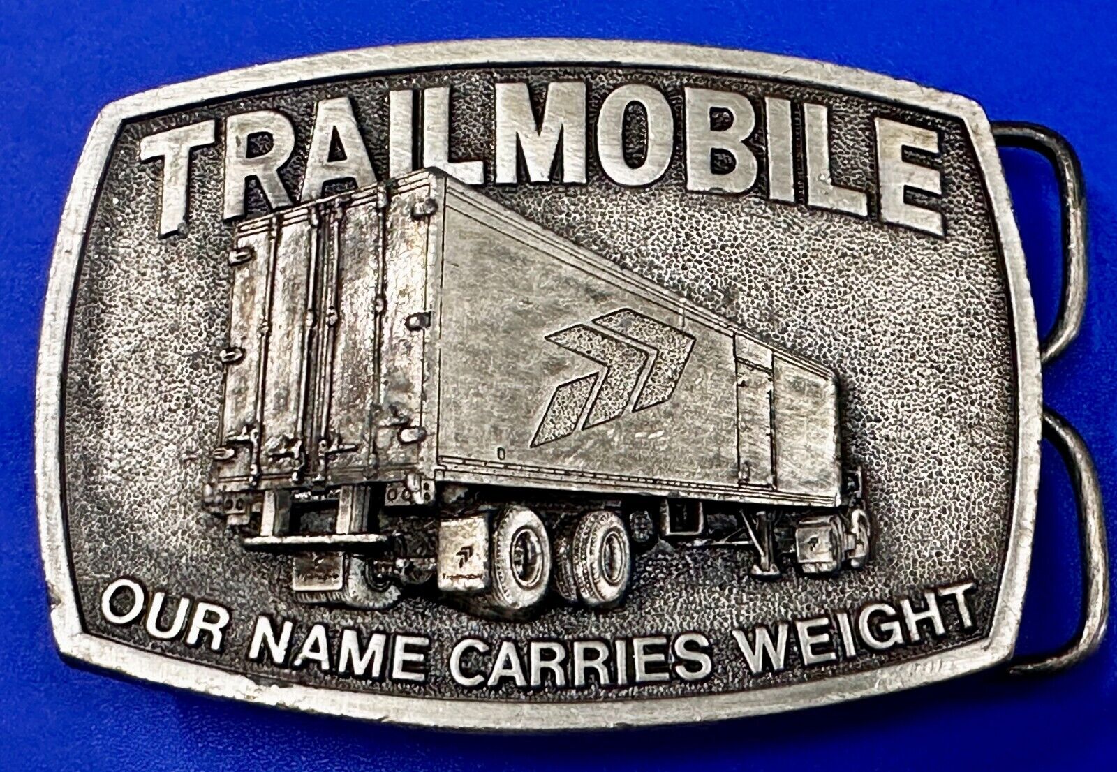 Trailmobile Our Name Carries Weight Semi Truck Long Haulers Trucker Belt Buckle