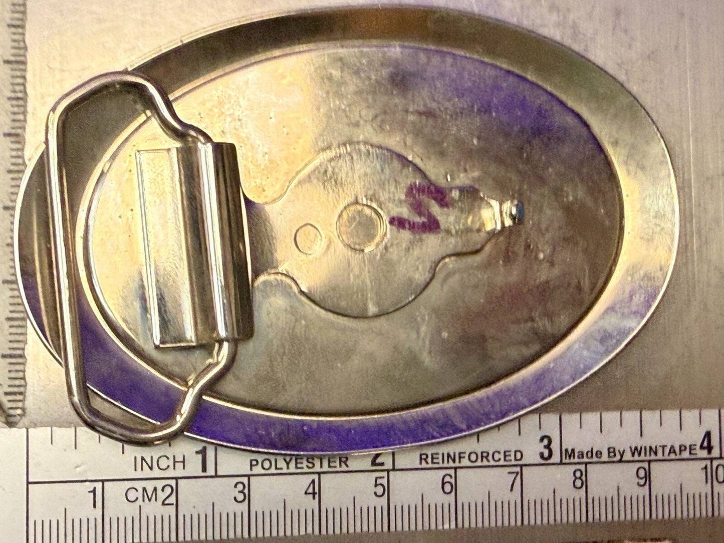 Veterans of Foreign Wars of United States Life Member Commemorative Belt Buckle