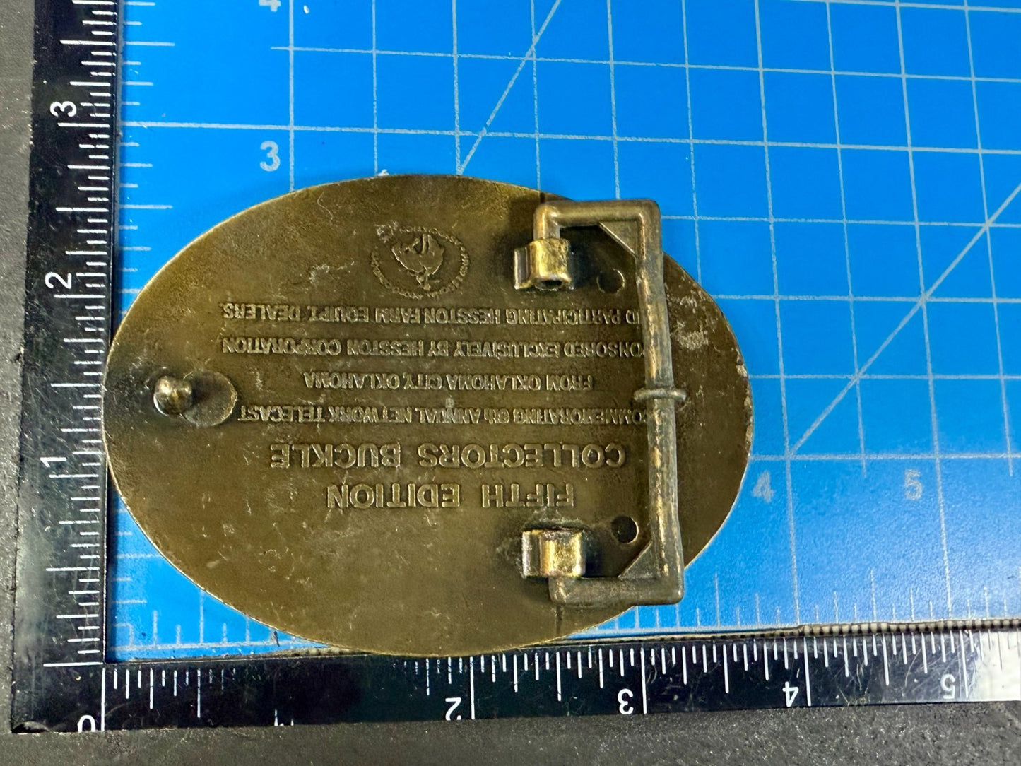 1979 Hesston NFR National Finals Rodeo Cowboys Western 5Th Edition Belt Buckle