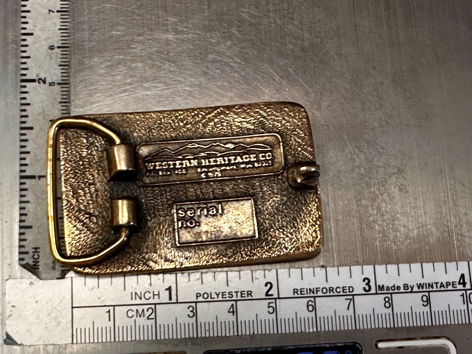US Forest Service Vintage 1979 Commemorative Belt Buckle by Western Heritage Co