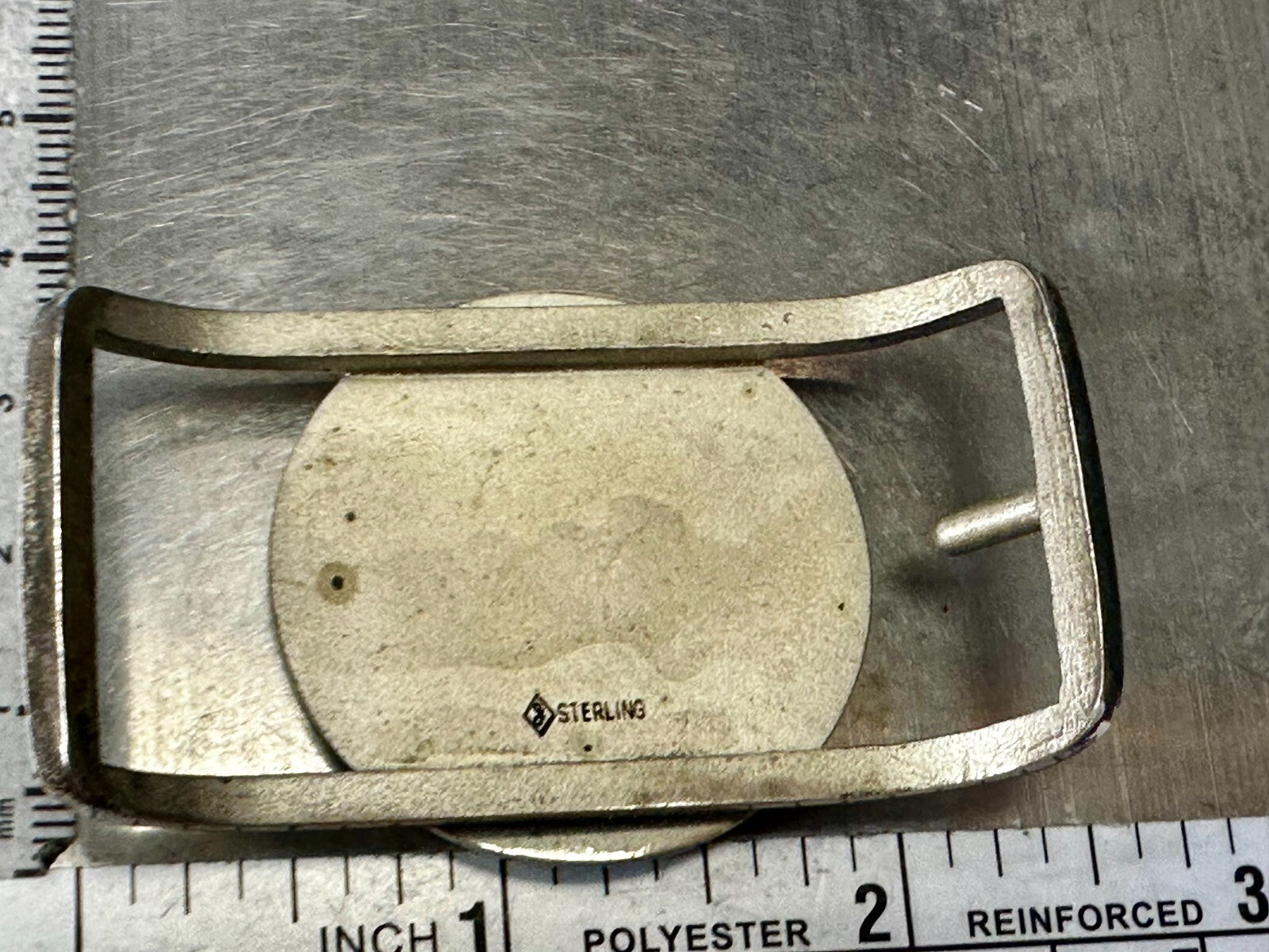 Anheuser Busch Sterling Silver Beer Brewing Co Eagle Belt Buckle 