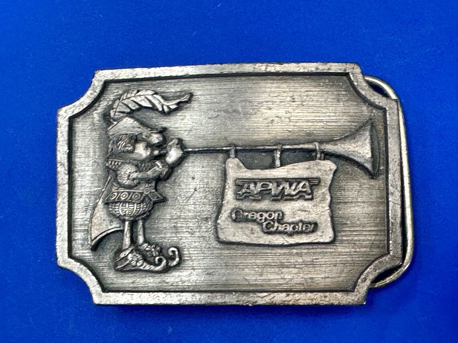 APWA Oregon chapter American Public Works Association Conference belt buckle