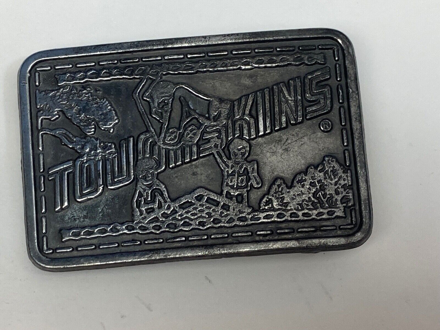 Unknown To Me! Touomskins Metal Rectangular Belt Buckle