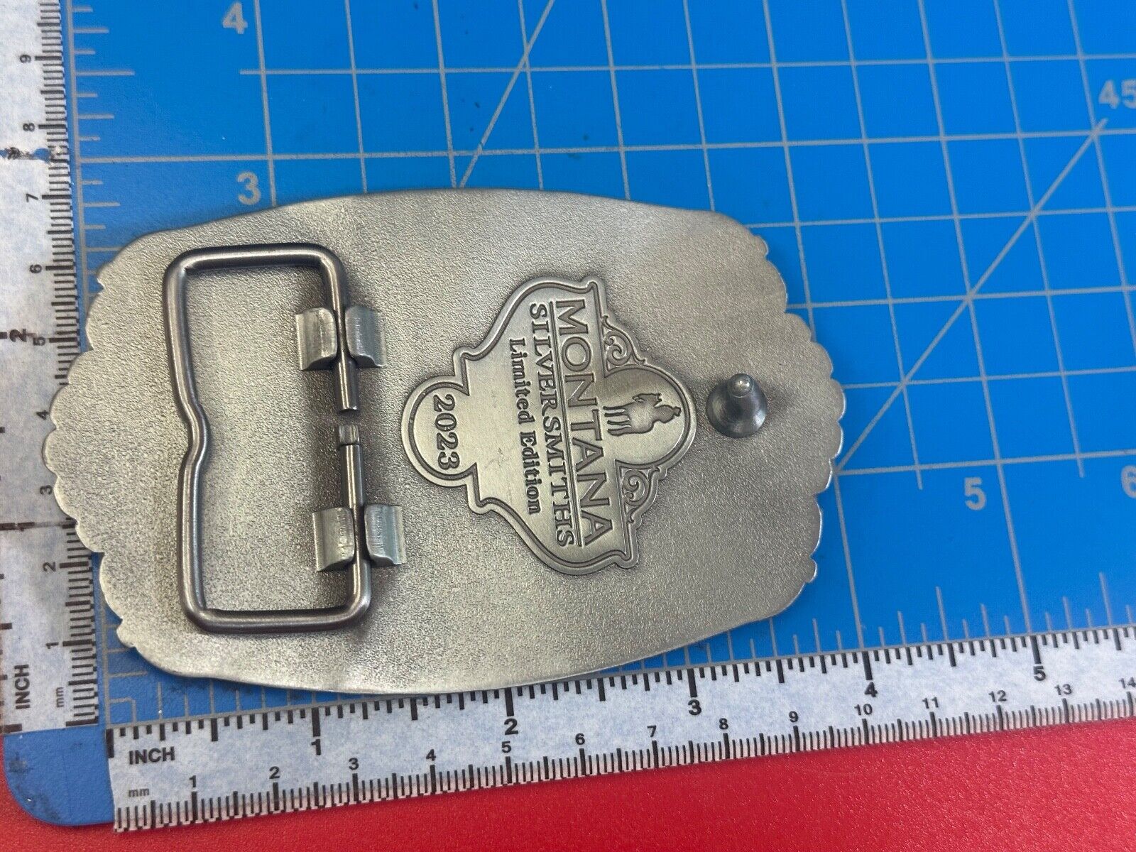 2023 PENDLETON WHISKY BELT BUCKLE MONTANA SILVERSMITHS COWBOY RODEO IN PACKAGING