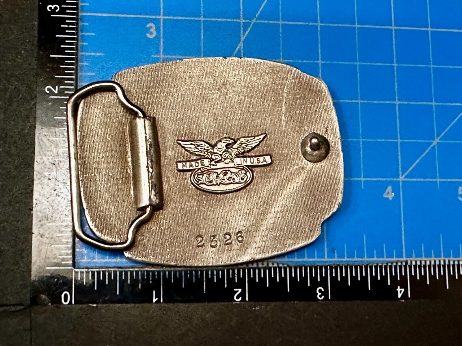 Vietnam Veteran We Served Our Time in Hell USA Made Belt Buckle of America