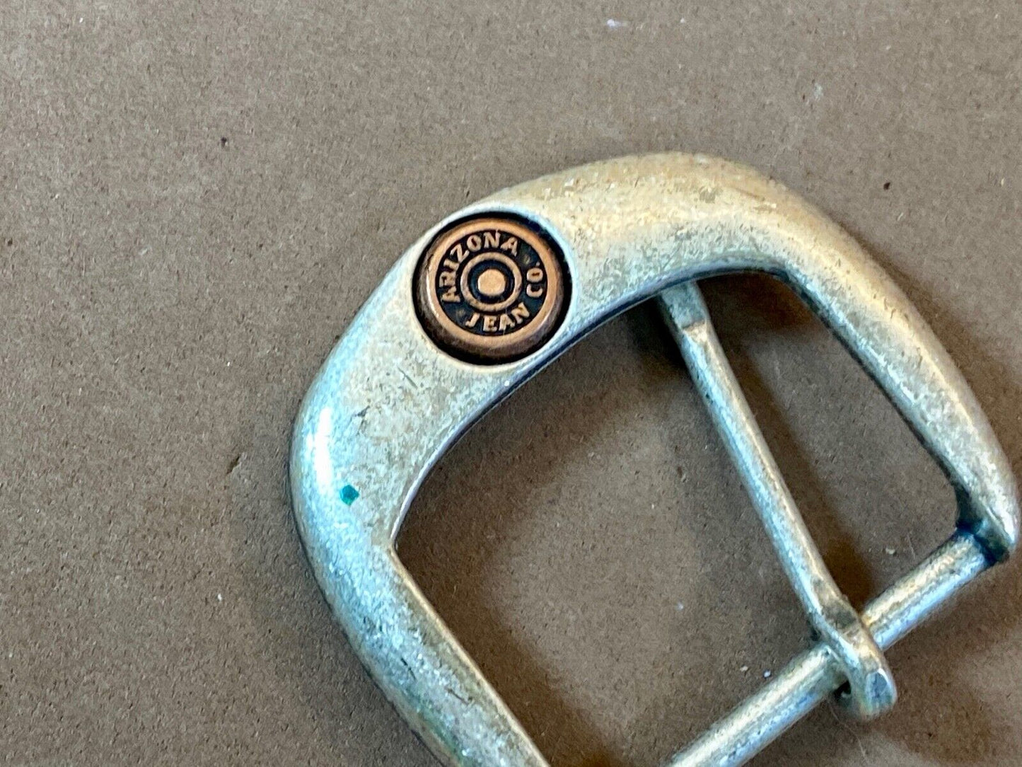 Arizona Jeans Co Replacement  Silver Tone Belt Buckle 