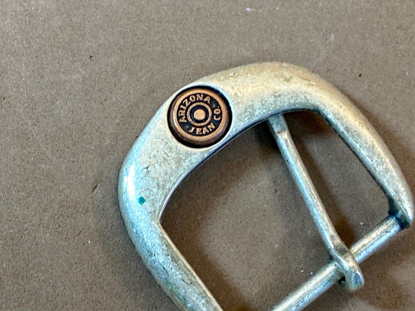 Arizona Jeans Co Replacement  Silver Tone Belt Buckle 