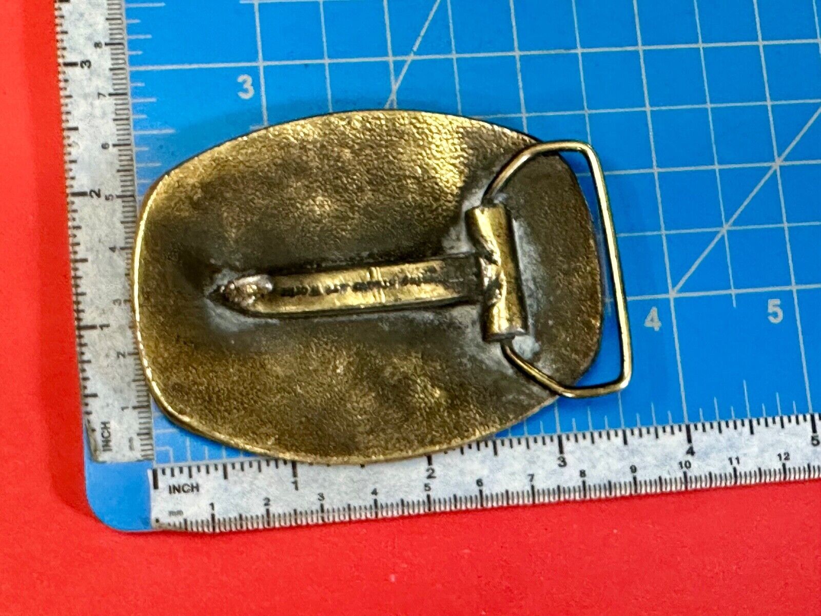 Vintage Belt Buckle Deco Equitable by Wyoming Studio Art Works