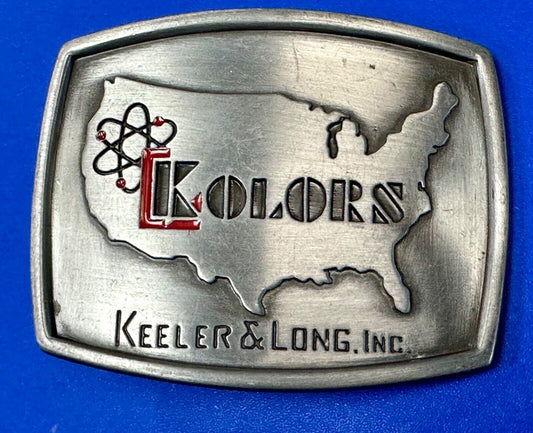 Keeler & Long Inc Kolors Industrial Coatings Finishes Paint USA Belt Buckle