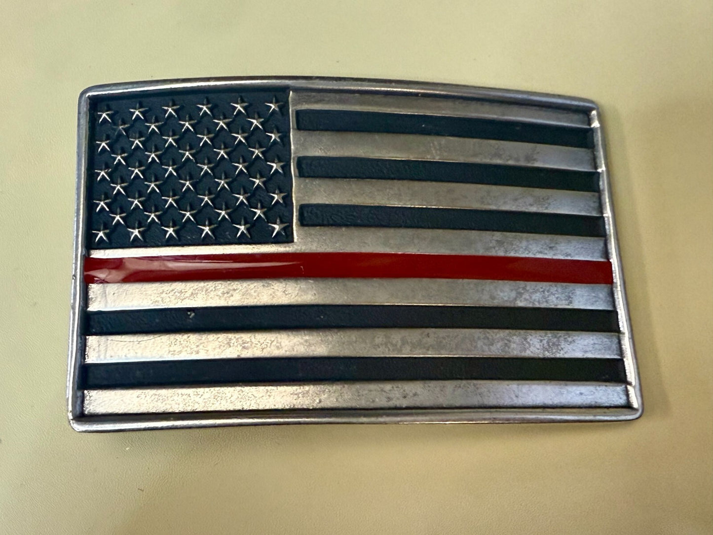 USA United States Flag American Pride Patriotic Montana Silversmiths Belt Buckle