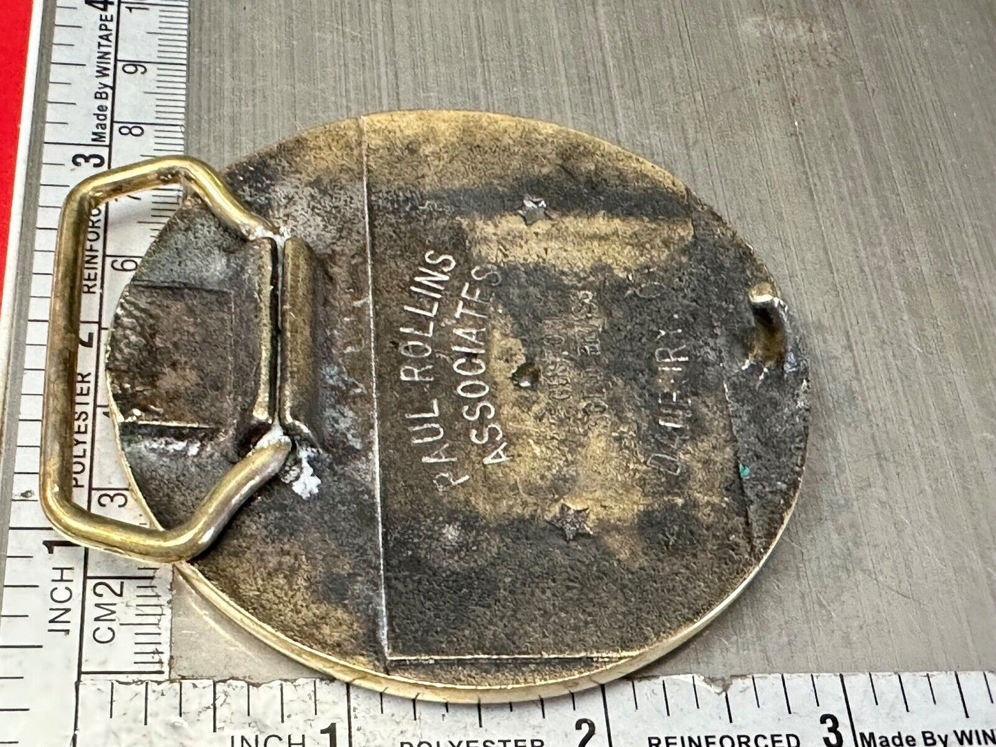 VEEDER-ROOT WHEEL END HUBODOMETERS Belt Buckle By Paul Rollins Associates