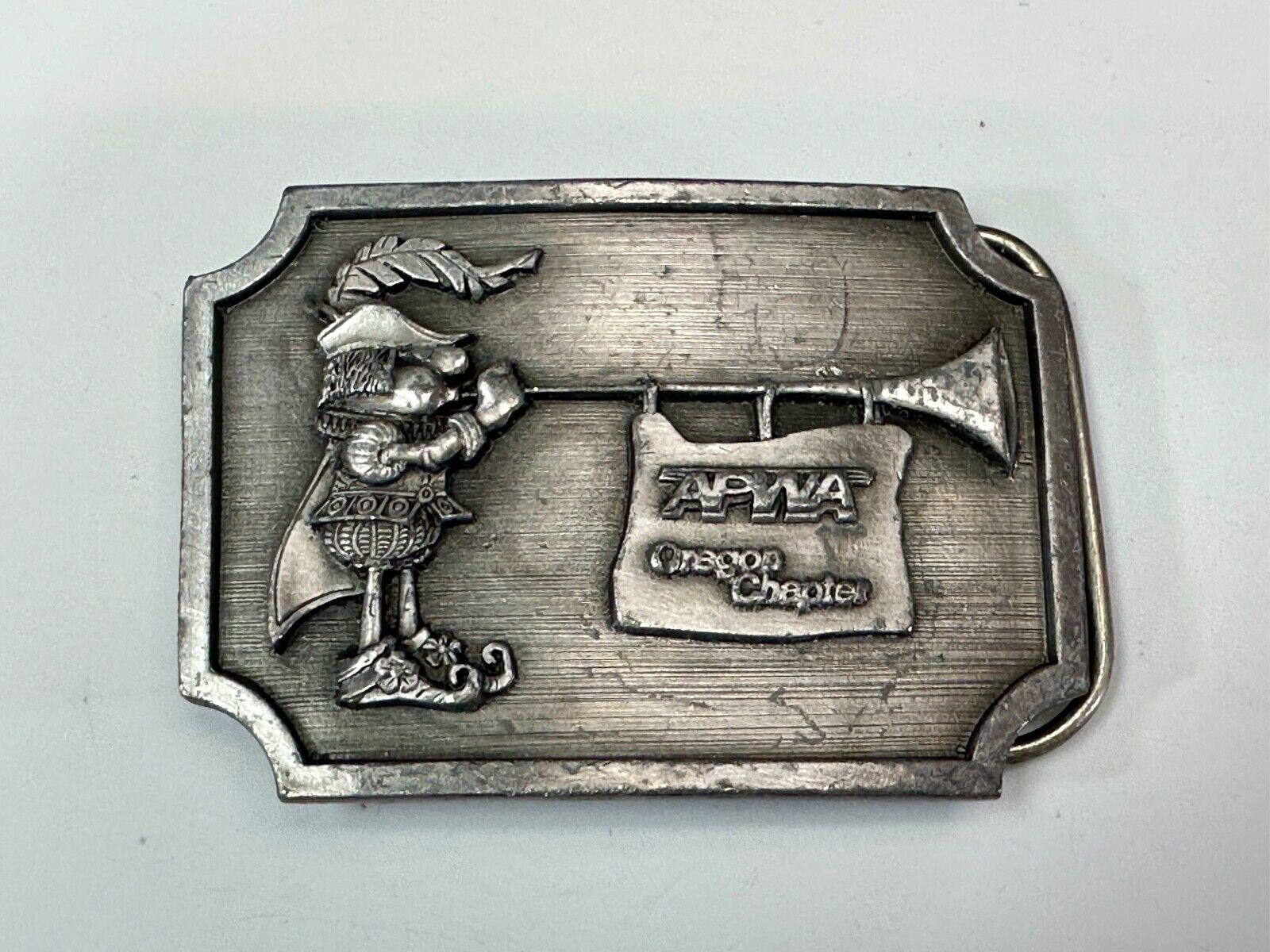 APWA Oregon chapter American Public Works Association Conference belt buckle