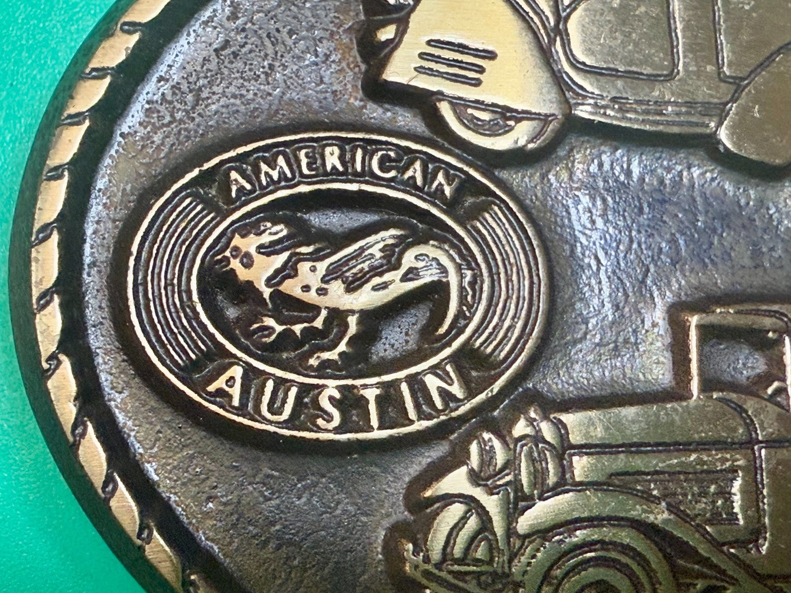 American Bantam Austin Classic Car Automobile Collectors Vintage NOS Belt Buckle